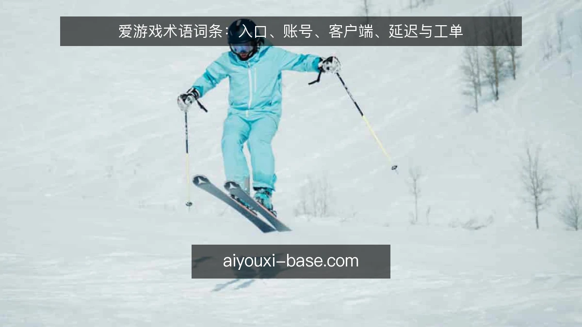 爱游戏术语词条：入口、账号、客户端、延迟与工单